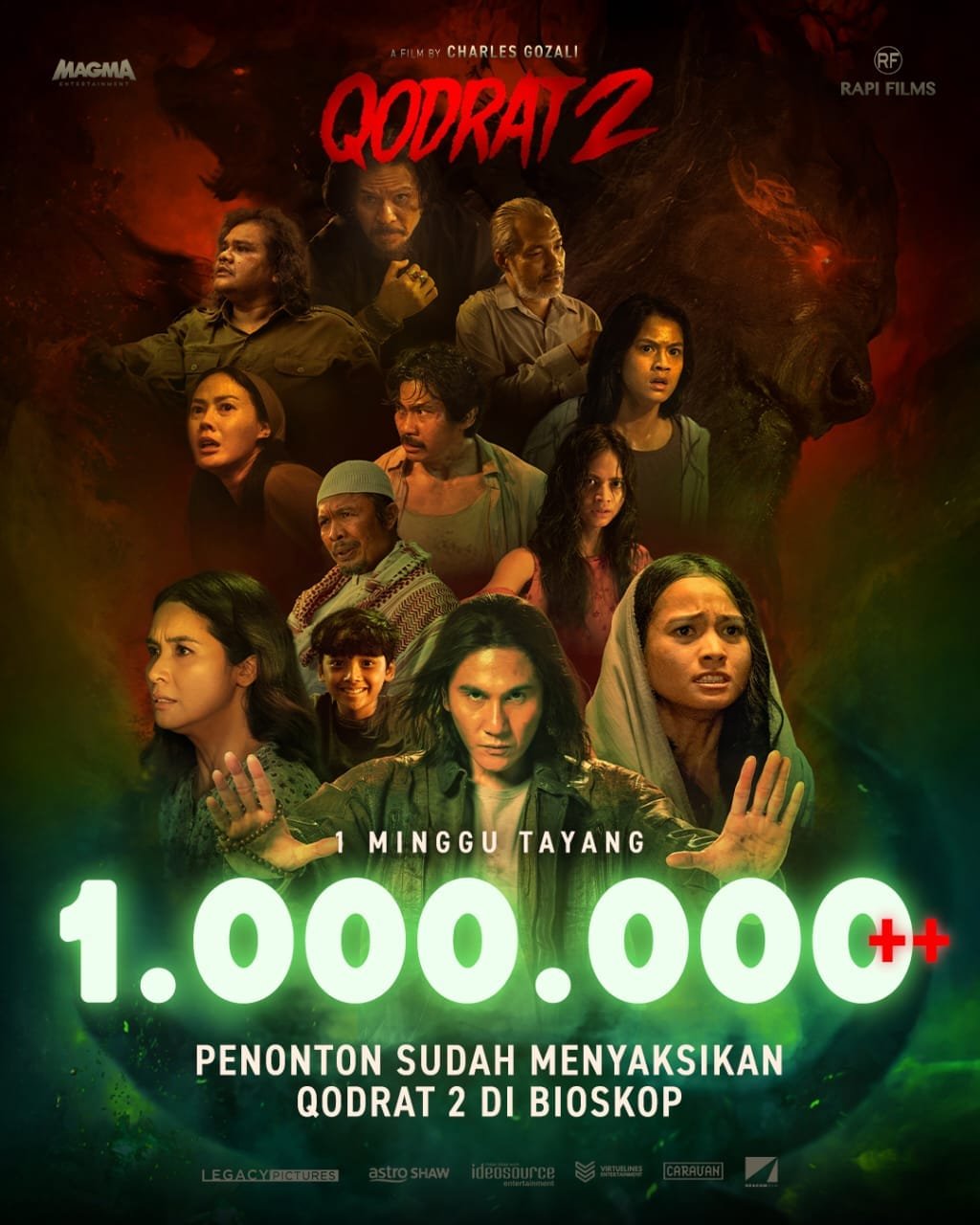 Baru Seminggu Tayang, 1 Juta Penonton Sudah Menemani Ustadz Qodrat Melakukan Ruqyah Massal di Qodrat 2!