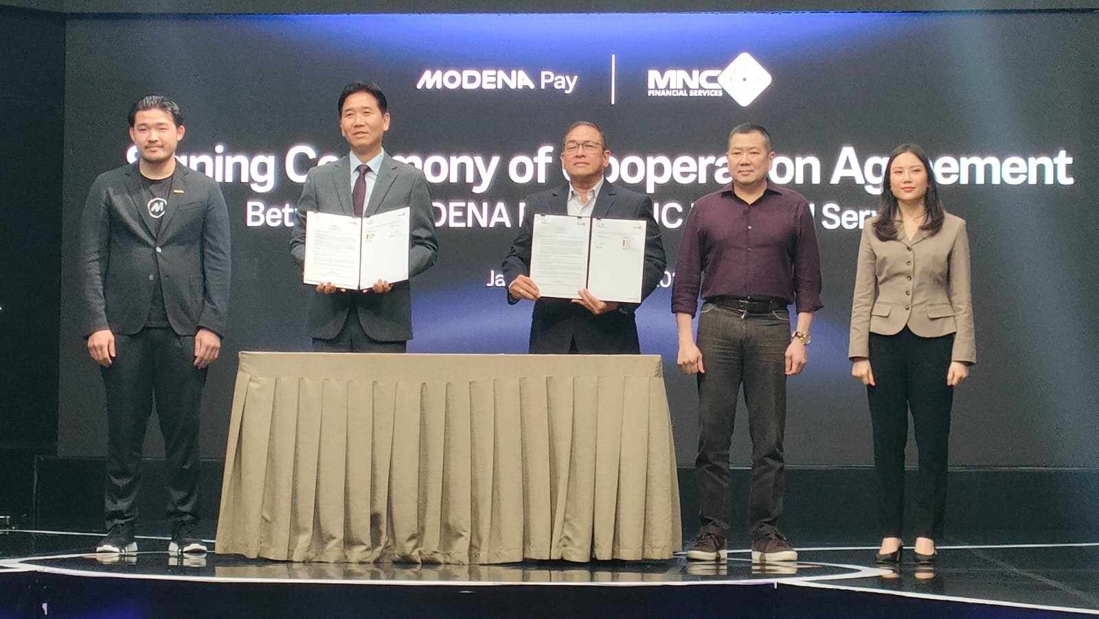 Perkuat Ekosistem Keuangan Digital, MODENA Pay dan MNC Kapital Jalin Kemitraan Strategis
