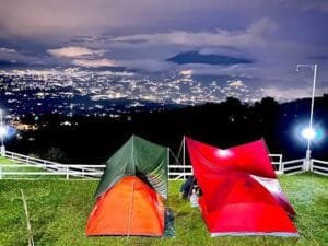 Raya Camp Ground: Camping Kekinian di Kaki Gunung Salak, Ada Kolam Renang dan Kafe Hits!