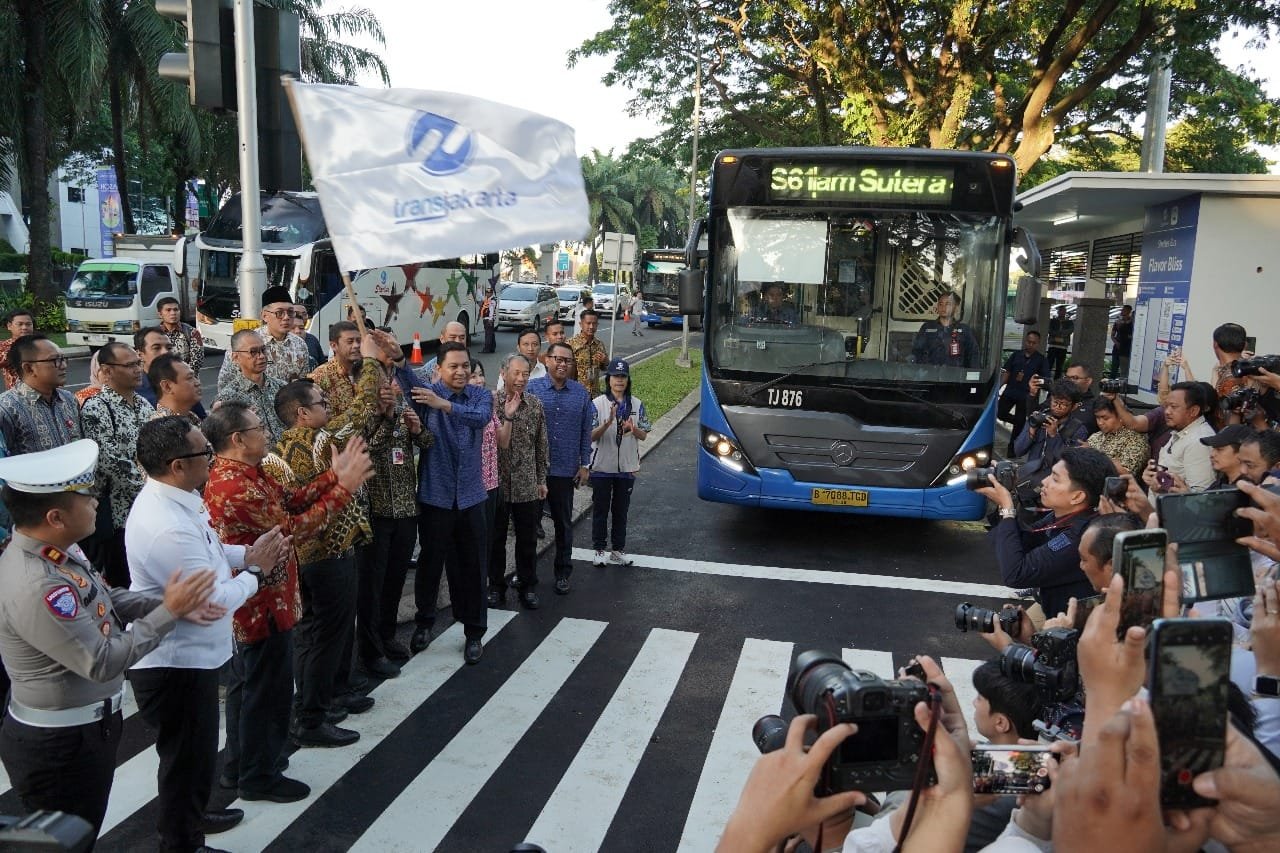 Resmi Beroperasi, Rute Baru Transjabodetabek Alam Sutera – Blok M (S61)