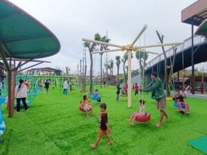 Seru-seruan Liburan Lebaran di The Nice Playland Pasar Kemis, Playground Baru yang Wajib Dikunjungi!