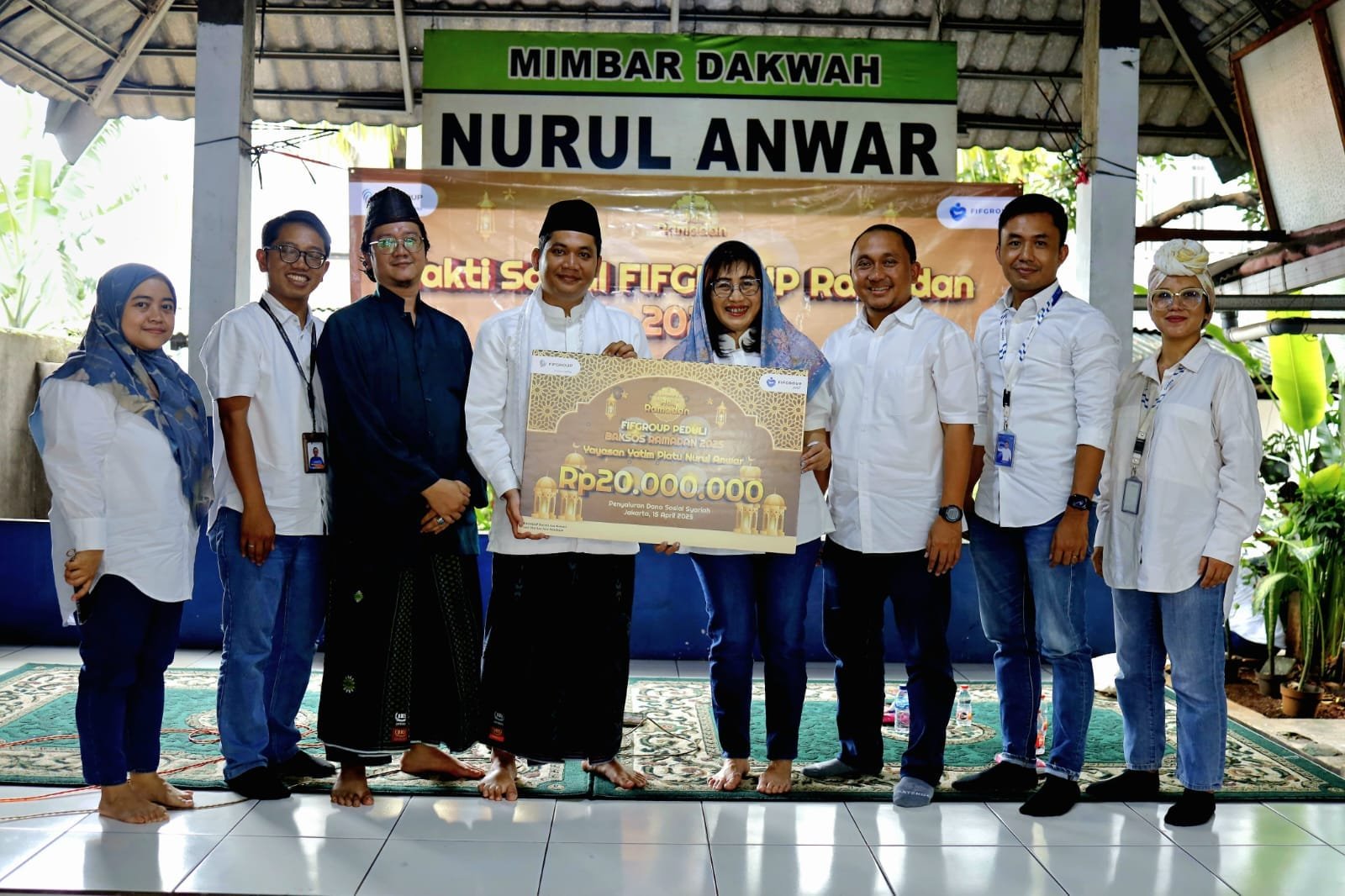 FIFGROUP Selenggarakan Halal Bihalal FIFGROUP Usai Idul Fitri Dengan Kegiatan Bakti Sosial untuk 36 Panti Asuhan di Seluruh Indonesia