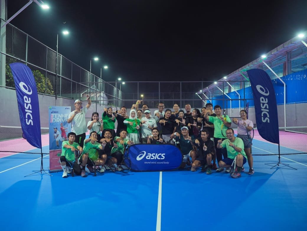 ASICS Tennis Drive 2025 Nyalakan Semangat Sound Mind Body ke 5 Kota Besar di Sumatra