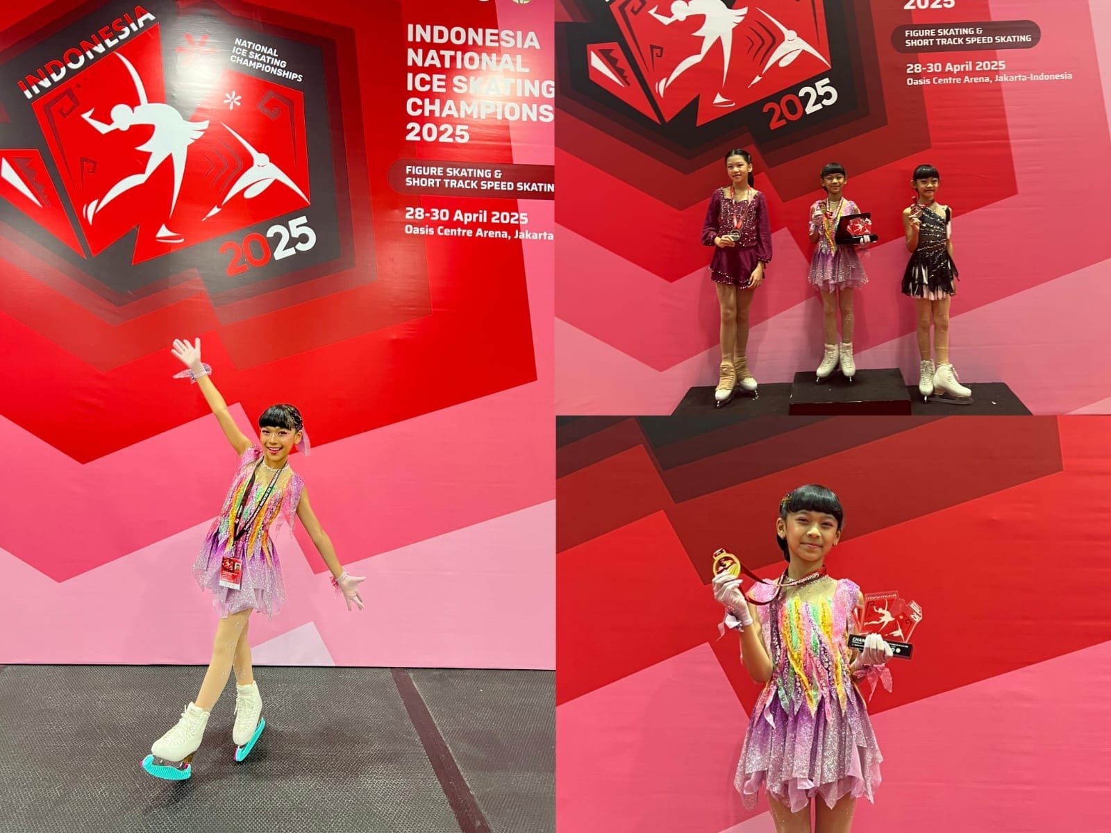 Bintang Muda Multitalenta, Princess Hurrem Nasya Talitha Fadniza Harumkan Nama Indonesia Lewat Ice Skating dan Dunia Hiburan