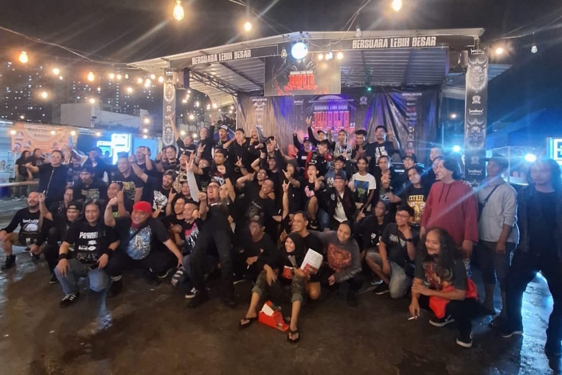 Dentuman Hujan Tak Halangi Gila-Gilaan Jakarta Metalhead #3!