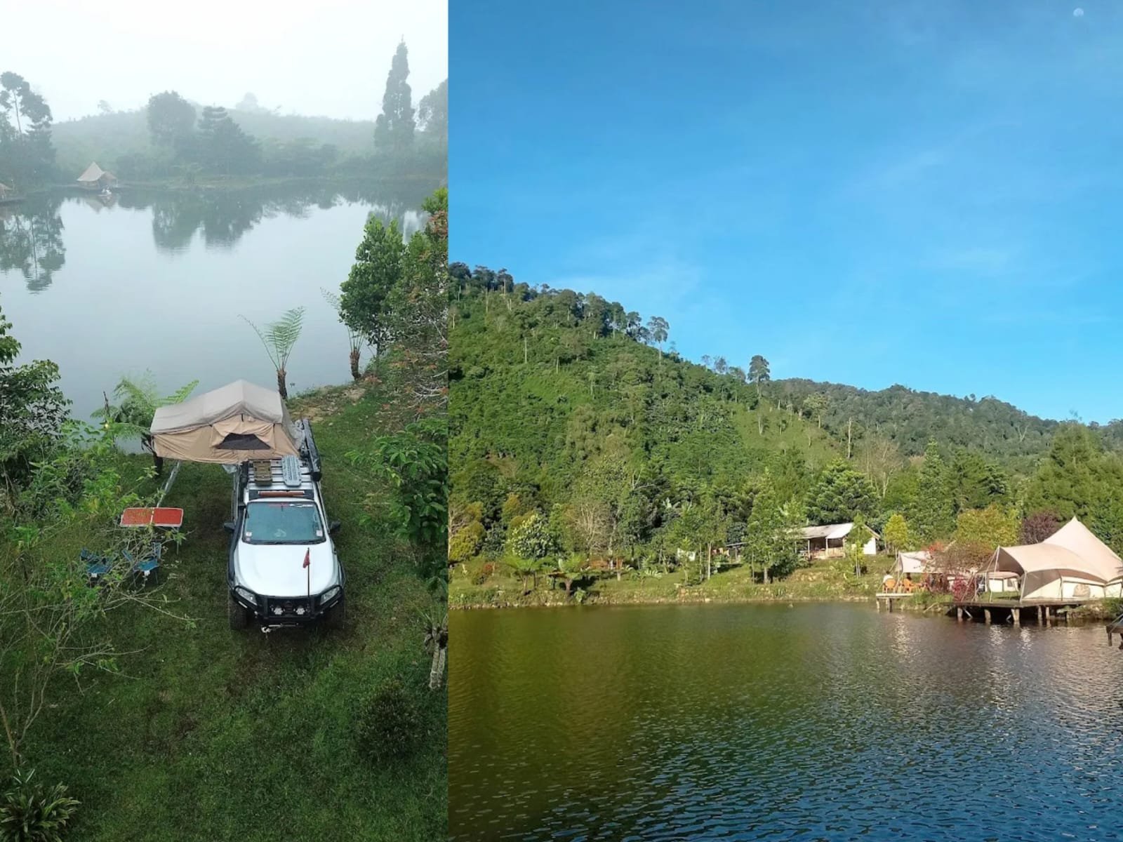 Glamping Rawa Cangkuang Jonggol: Liburan Asyik di Tengah Alam