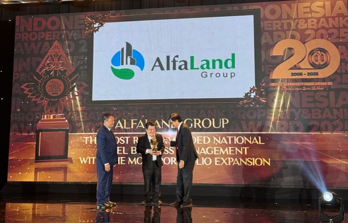 Alfaland Group Raih The Most Recommended National Hotel Business Management with the Most Portfolio Expansion