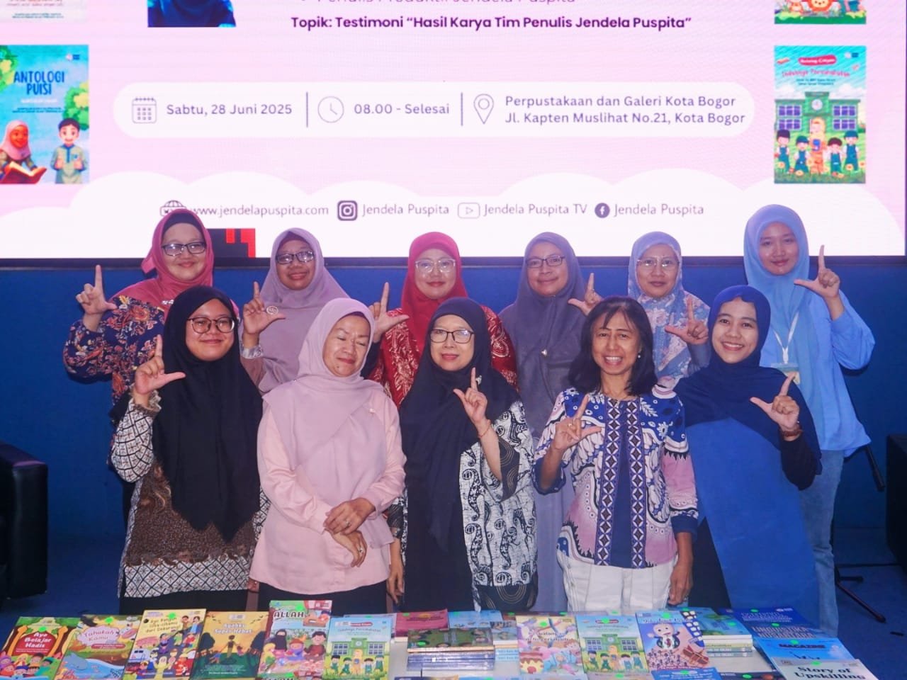 Bincang Literasi Jendela Puspita: Literasi Bukan Sekadar Wacana