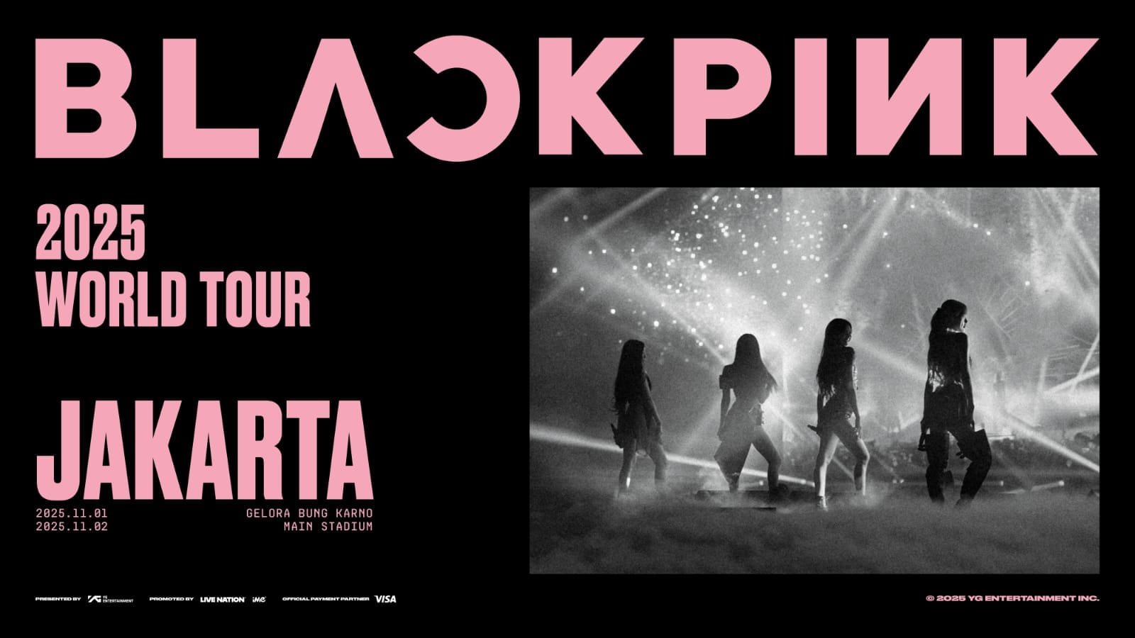 Jakarta Siap Sambut BLINK di November 2025, Nonton Konser BLACKPINK Sambil Liburan!