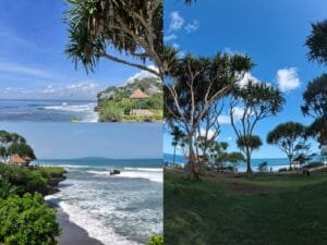 Menikmati Keindahan Pantai Batu Hiu, “Si Sirip Hiu” dari Selatan Pangandaran