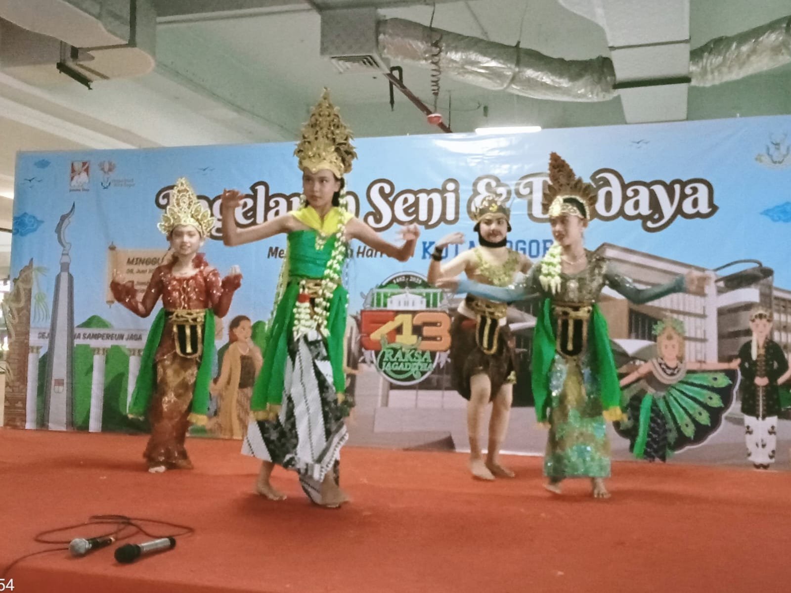 pagelaran seni dan budaya Merayakan Warisan Budaya, Kolaborasi Kharisma Bogor Berbudaya dan Jambu Dua di Hari Jadi Bogor ke-543
