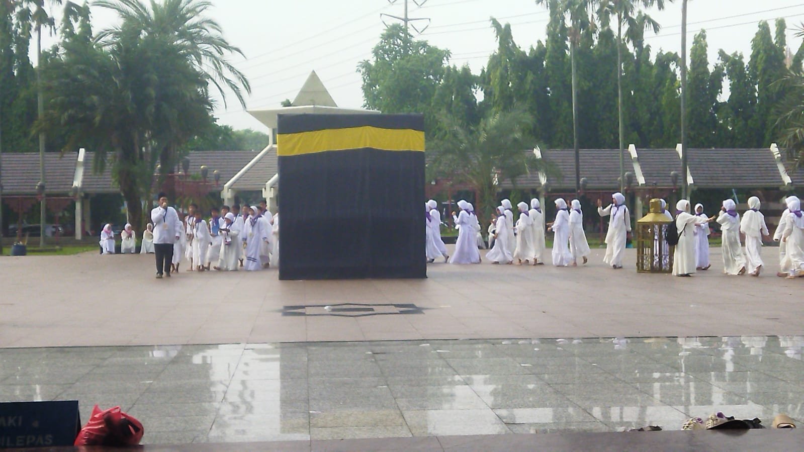 1.740 Siswa SD se-Kecamatan Makasar Ikuti Pelatihan Manasik Haji di Masjid At-Tin