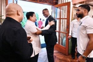 Usai Menangan atas China, Timnas Indonesia Disambut Hangat Presiden Prabowo