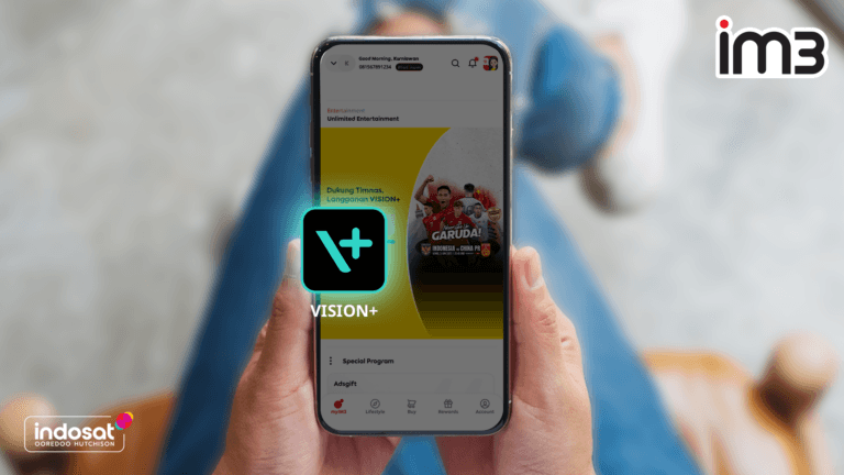 VISION+ dan Indosat Ooredoo Hutchison Hadirkan Layanan Hiburan Digital Premium untuk Pelanggan