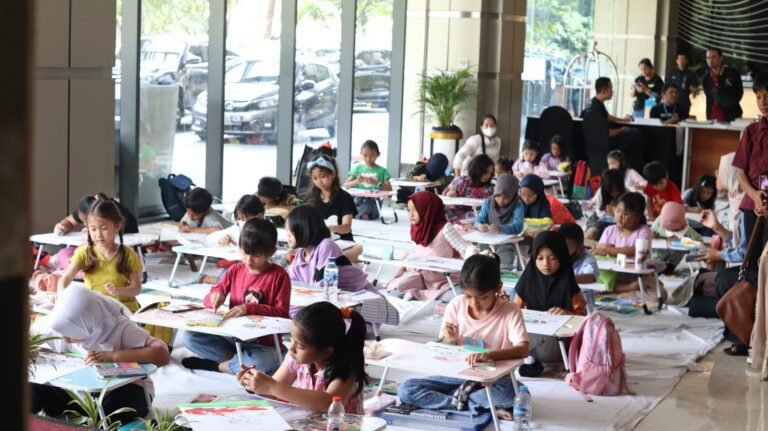 Gali Kreativitas Anak Lewat Lomba Mewarnai “Gebyar KREASI” di Vasaka Hotel Jakarta Bersama Jendela Puspita