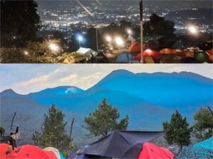 Camping di Bukit Cirimpak: Sensasi Menginap di Antara Dua Gunung, Harga Bersahabat!