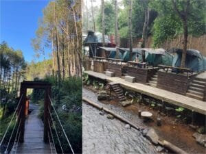 Camping di Valley Rahong Pangalengan, Lembah, Sungai, dan Kabutnya Bikin Betah!