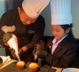 Aisya Shakila sebagai GM cilik di Santika Premiere Slipi