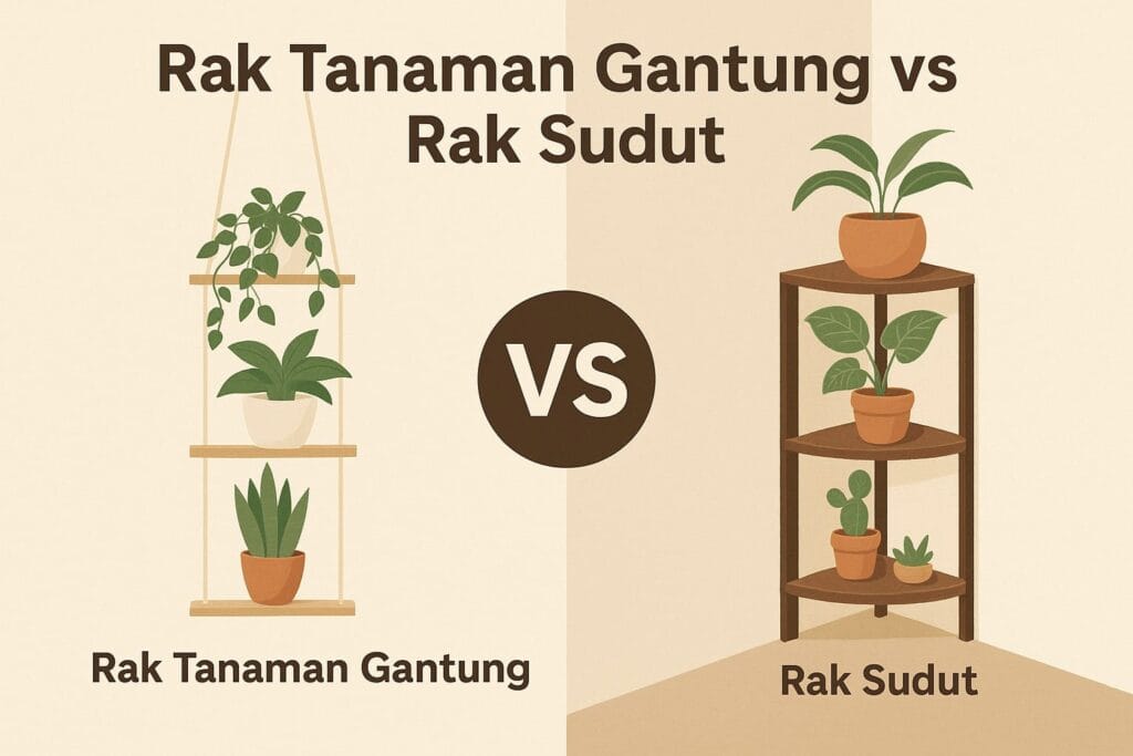 Rak Tanaman Gantung vs Rak Sudut: Mana yang Cocok Buat Rumah Kamu ...