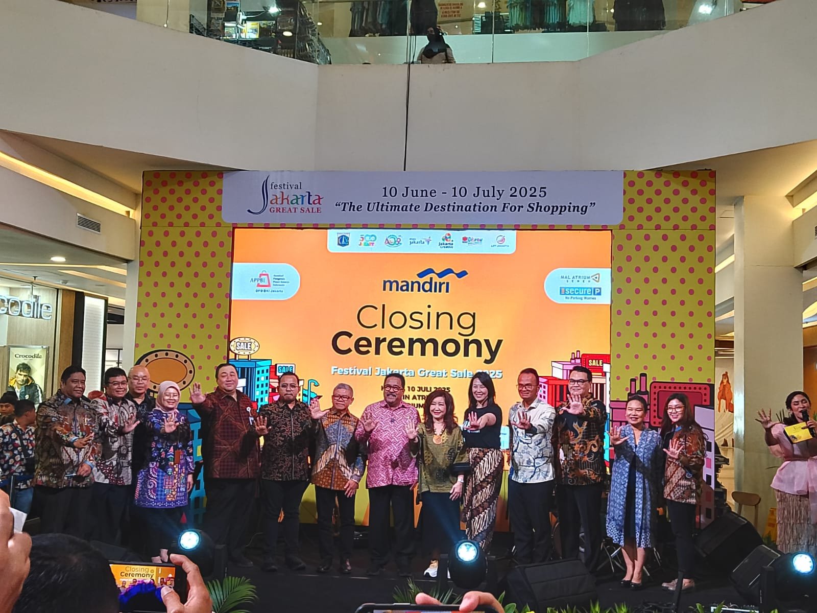 Resmi di Tutup, Festival Jakarta Great Sale 2025 Catat Transaksi Fantastis Rp15,98 Triliun, Bukti Jakarta Kian Menjadi Magnet Belanja Nasional