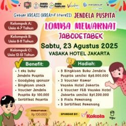 Yuk Ikut Lomba Mewarnai di Vasaka Hotel! Banyak Hadiah, Diskon Buku 80%, dan Promo All You Can Eat!