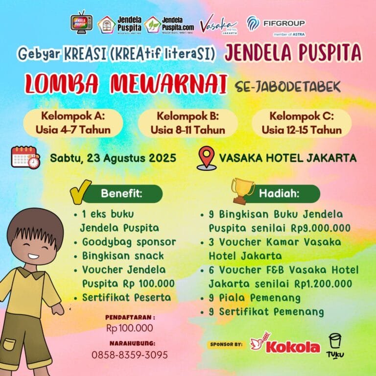 Lomba Mewarnai Anak Agustus 2025: Penuh Warna, Hadiah, dan Keceriaan!