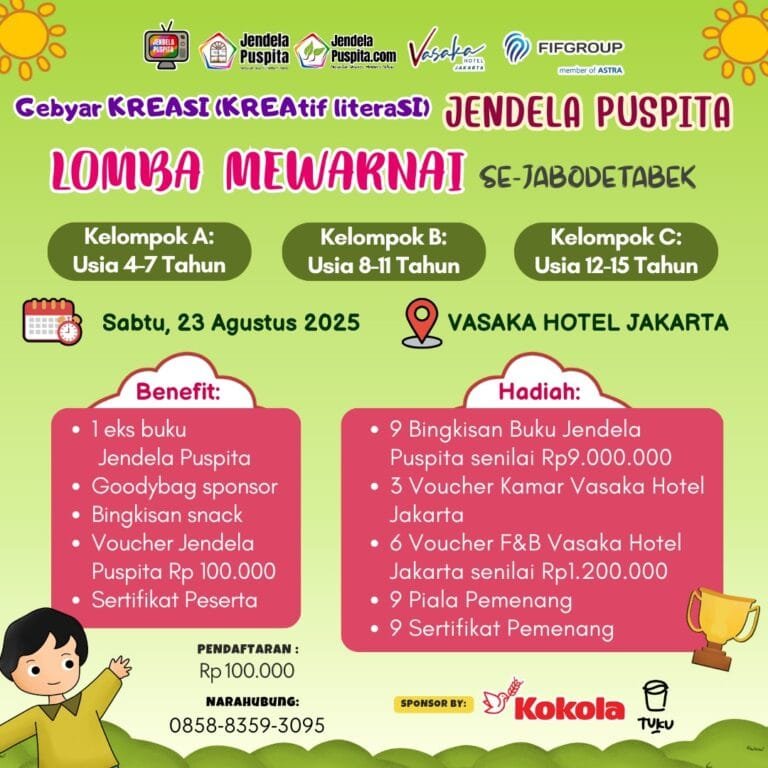 Lomba Mewarnai Anak Agustus 2025, Ajang Kreativitas Terbesar Se-Jabodetabek