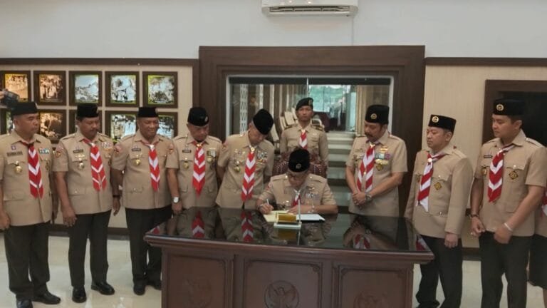 Ribuan Peserta Ikuti Perkemahan Pramuka Berkebutuhan Khusus di Cibubur