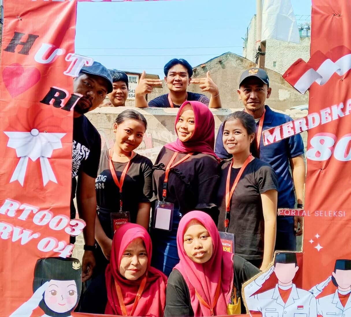 Semarak Kemerdekaan HUT RI Ke-80 RT 003/04 Rawajati, Pancoran Jakarta Selatan