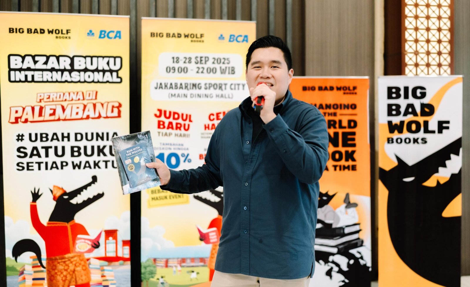BBW Palembang 2025: Bazar Buku Internasional Terbesar Perdana Hadir di Sumatera Selatan