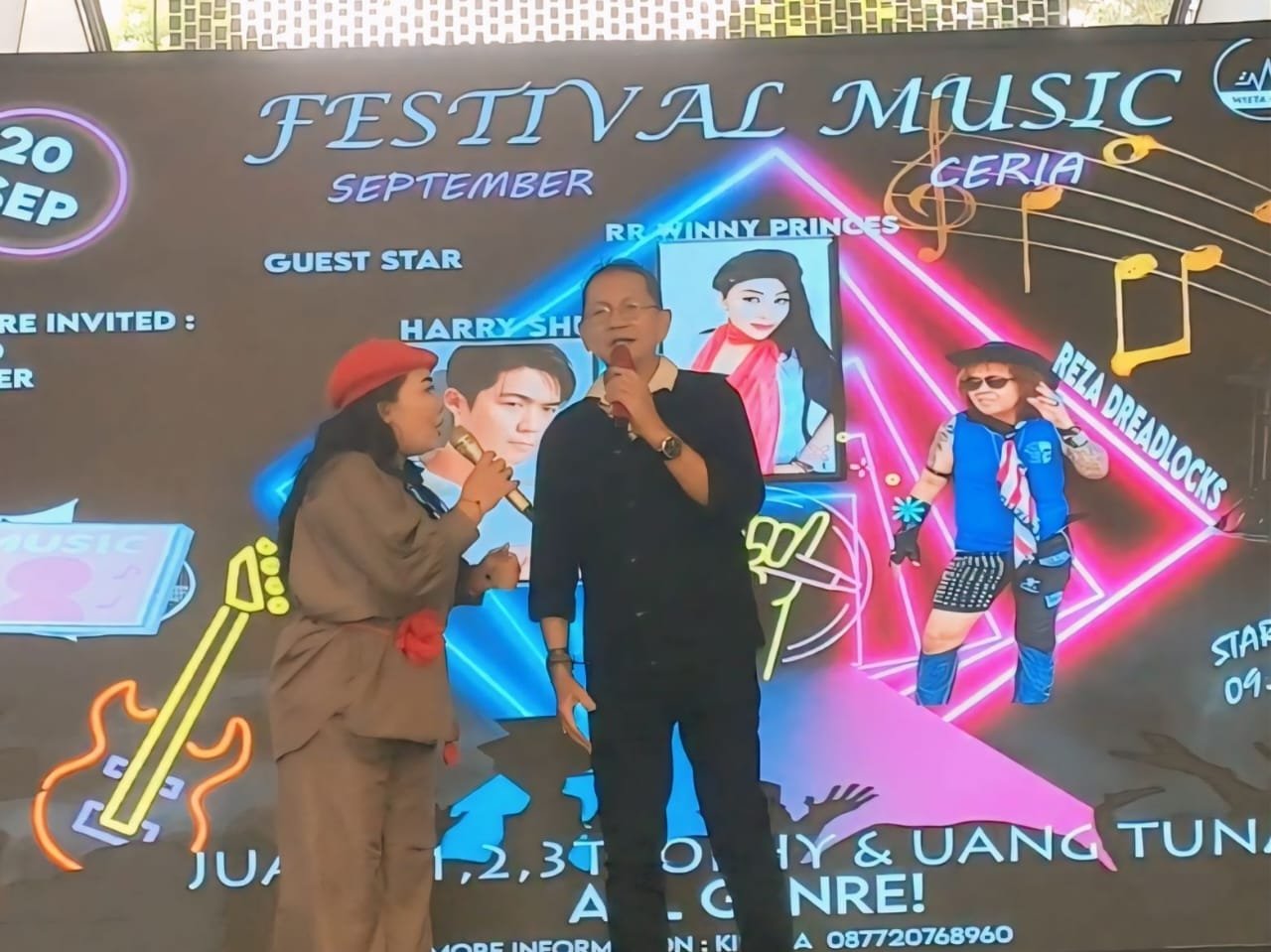 Festival Musik September Ceria: Panggung Inspirasi Wieta Musik Hadirkan RR. Winny Princess, Harry Shu, dan Reza Dreadclocks