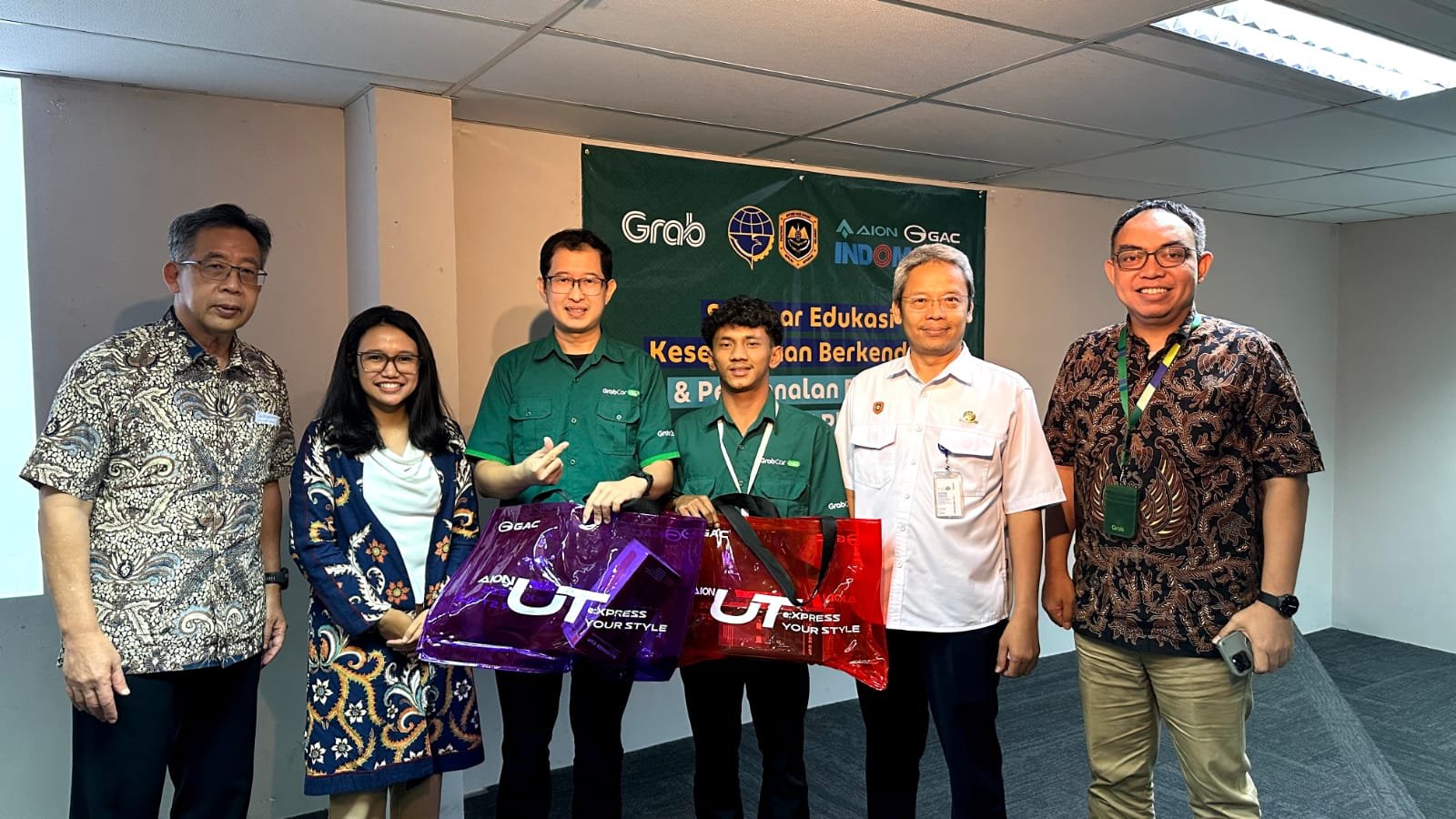 GAC AION dan Grab Bersatu Kampanyekan Edukasi Keselamatan Berkendara