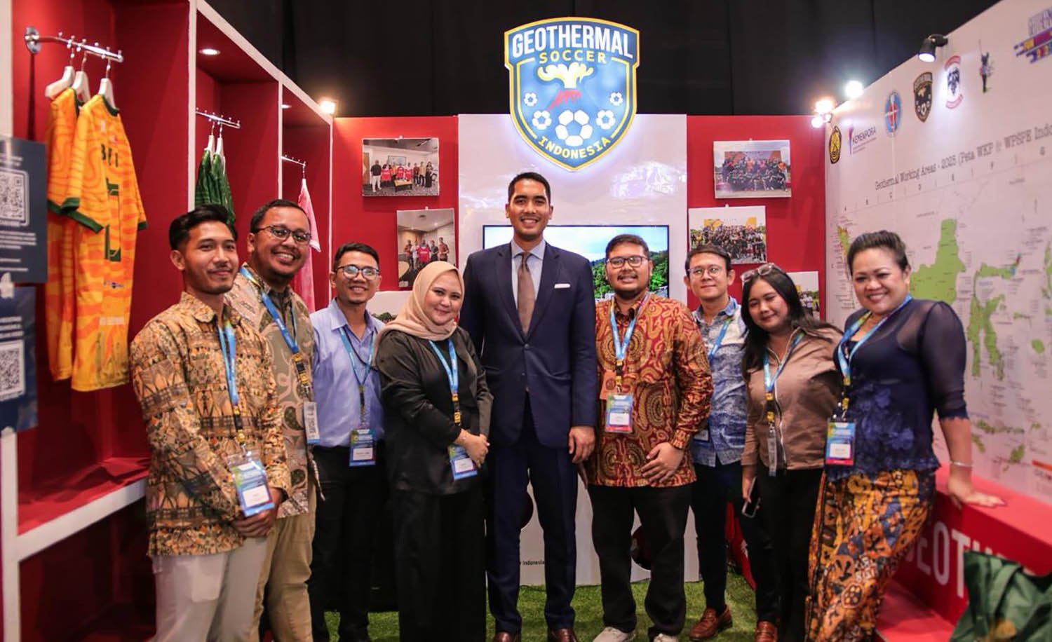 Dari Lapangan Hijau ke Energi Hijau: Komitmen Geothermal Soccer Indonesia di IIGCE 2025