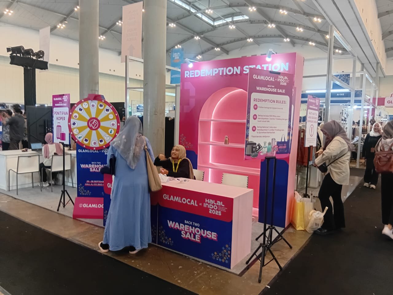GlamLocal Hadir di Halal Indo Expo 2025, Tawarkan Produk Halal dan Modest Lifestyle dengan Diskon Besar