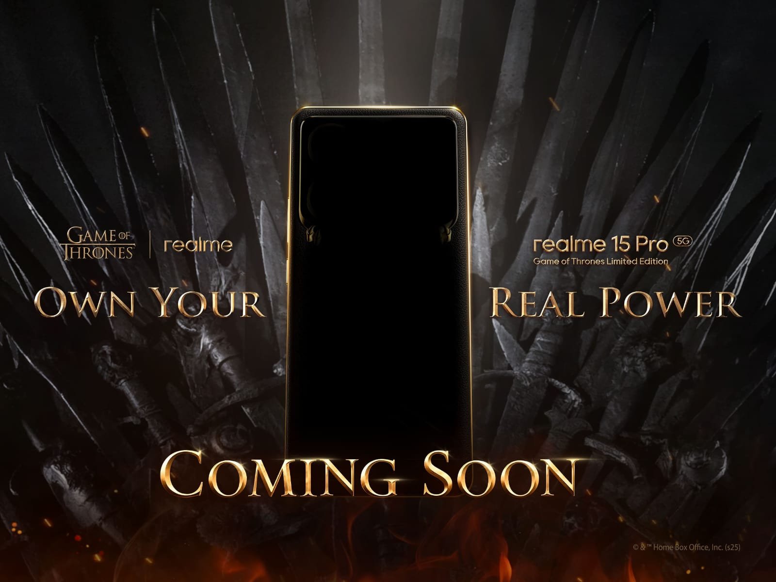 realme Umumkan Smartphone Game of Thrones Pertama di Dunia