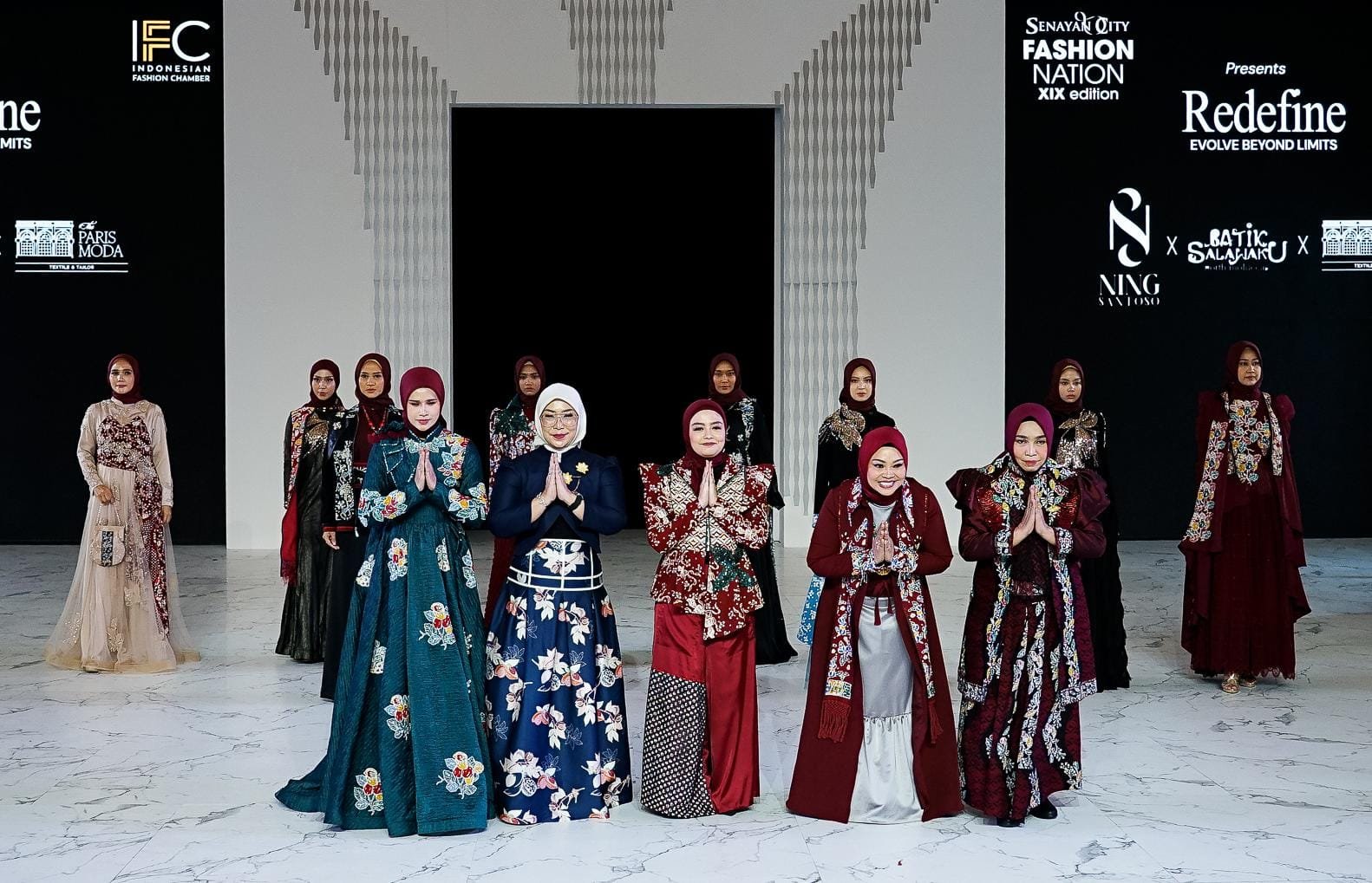 Pré de Chantique & Chaera Lee Hadirkan Warna Baru di Fashion Nation XV Senayan City 2025