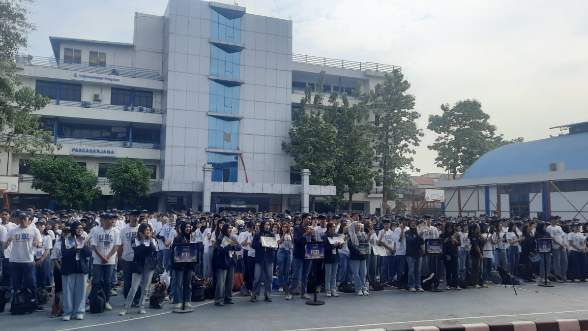 Ribuan Mahasiswa Baru Ikuti Ordik Universitas Budi Luhur 2025