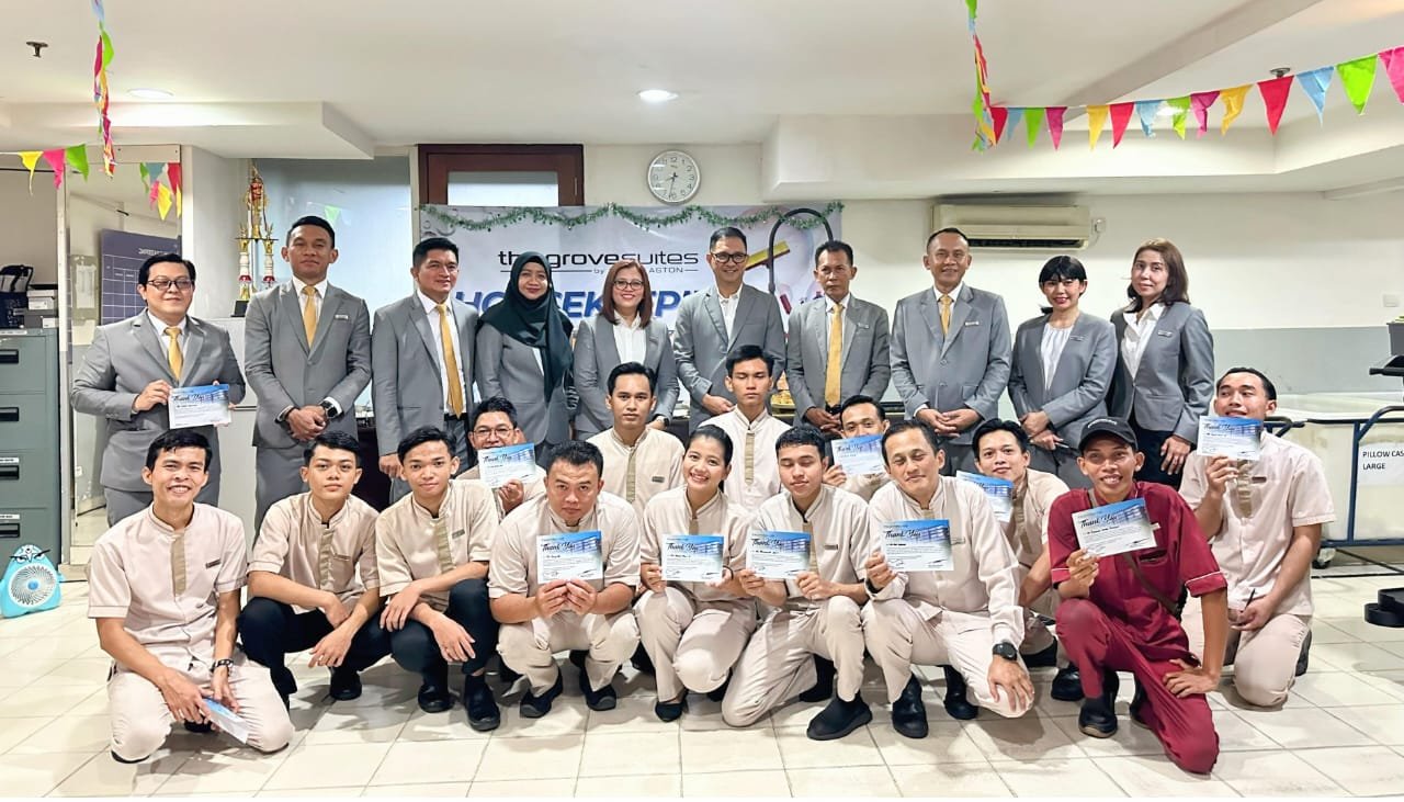 The Grove Suites by Grand Aston Rayakan International Housekeeping Week 2025, Apresiasi “Pahlawan Tanpa Tanda Jasa”