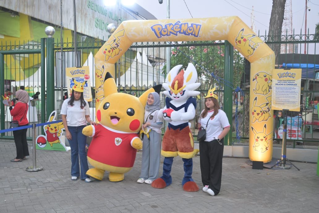 The Pokémon Company Mengadakan Program Pokémon Bagi Penggemar Sepak Bola Indonesia yang Diawali oleh AFF U23 Championship 2025 di Surabaya