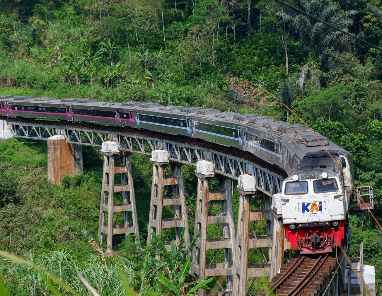 7 Jalur Kereta Api Terindah di Indonesia: