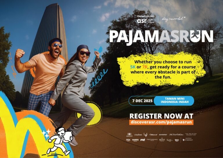 Ascott Indonesia Gelar Ajang Lari Tematik Perdana: PajamASRun