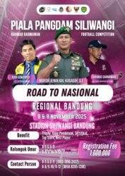 GAMBASI Gelar Turnamen Piala Pangdam Siliwangi 2025: Membangun Karakter Melalui Sepak Bola dengan Hati