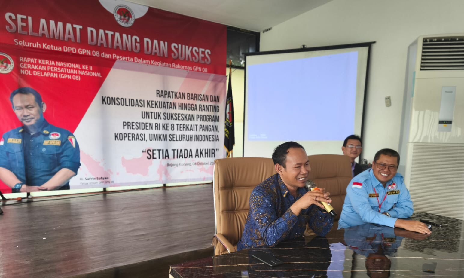 Hari Pangan Sedunia ke 80 GPN 08 Gelar “Ngaliwet Rakyat Sareng Presiden RI ke 8”