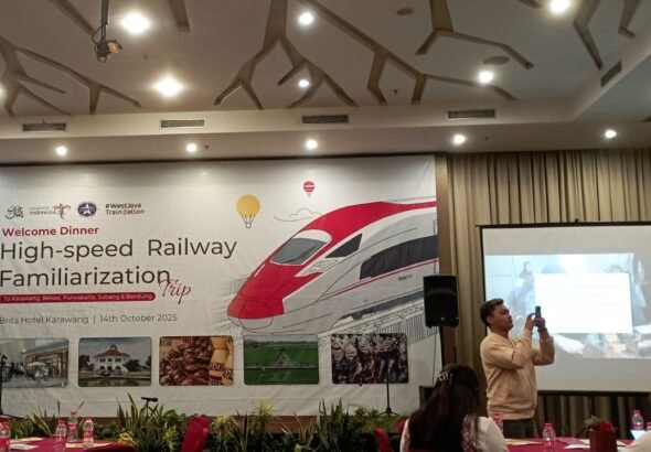 High-Speed Railway Familiarization Trip 2025: Menghubungkan Sejarah, Pariwisata, dan UMKM di Jalur Cepat Whoosh