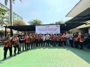 Kapolsek Sawah Besar Pimpin Apel Giat Potensi Masyarakat “JAGA JAKARTA”