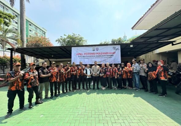 Kapolsek Sawah Besar Pimpin Apel Giat Potensi Masyarakat “JAGA JAKARTA”