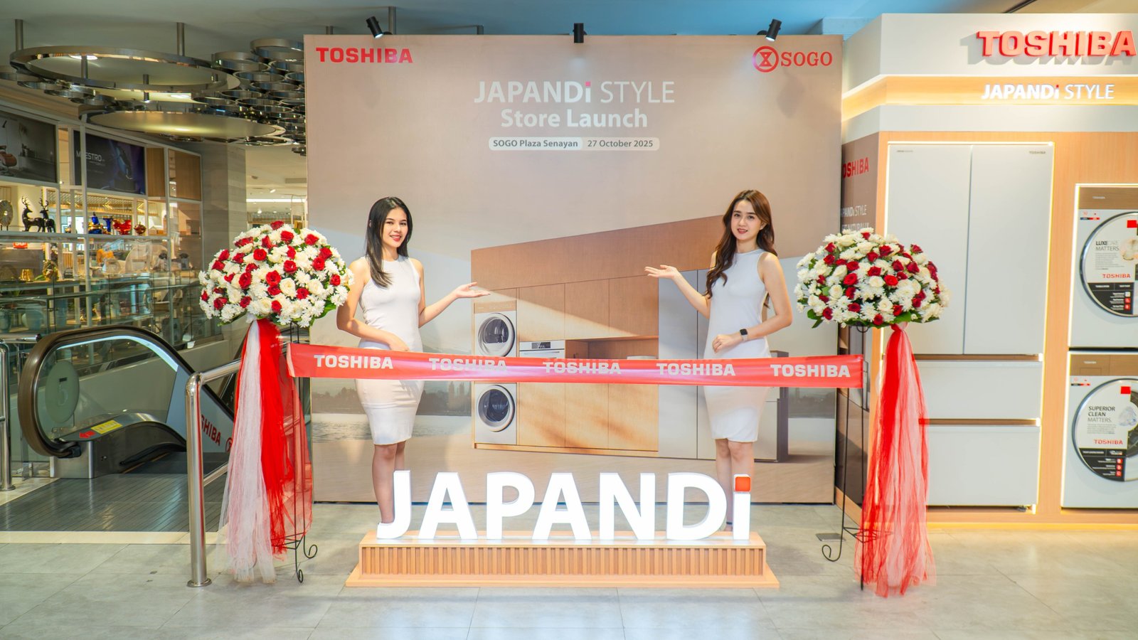Toshiba Perkenalkan Japandi Series di SOGO Plaza Senayan: Perpaduan Elegan Gaya Jepang dan Skandinavia