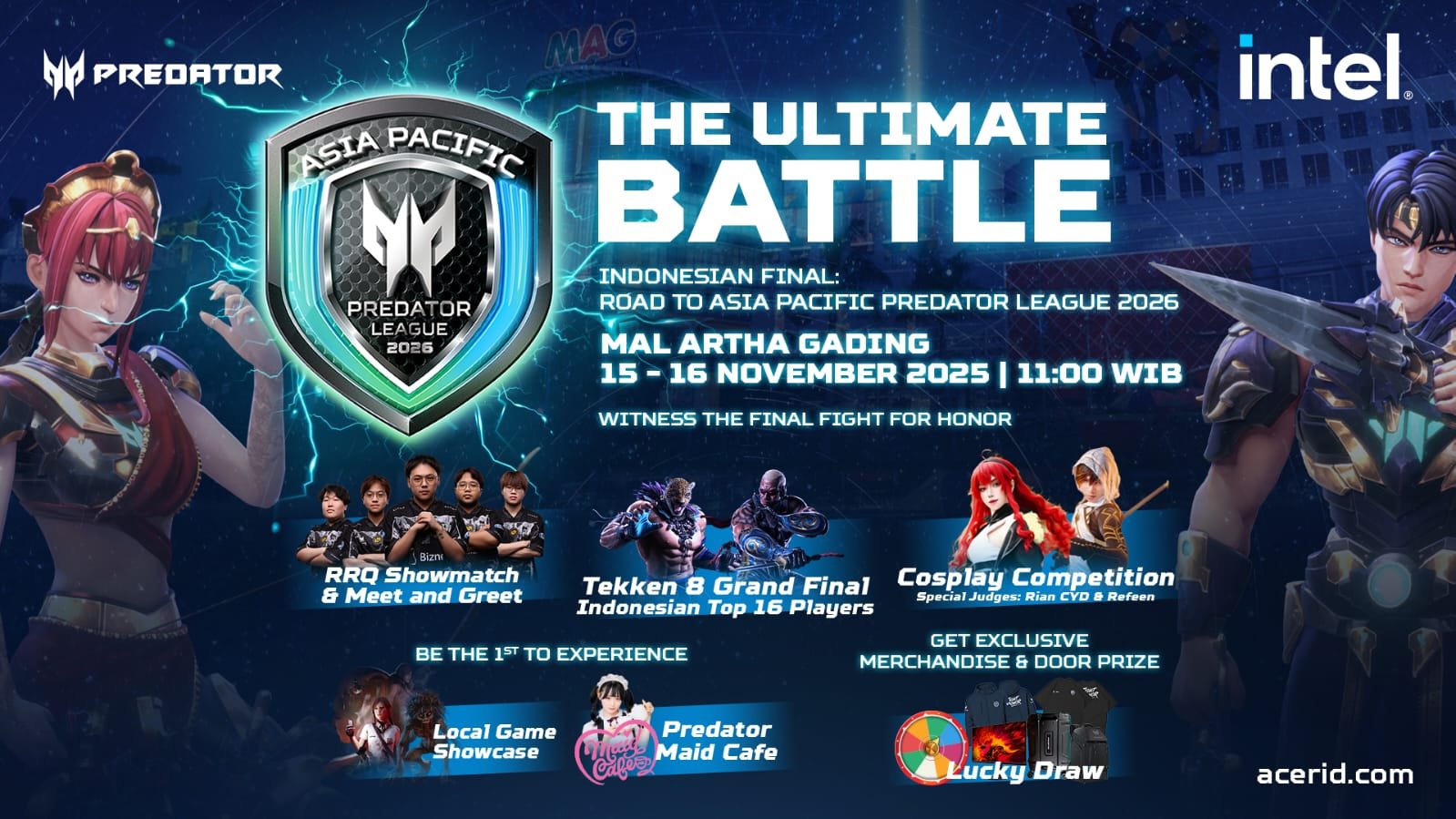 Acer Siap Gelar Turnamen Esports: Indonesian Final, Road to APAC Predator League 2026