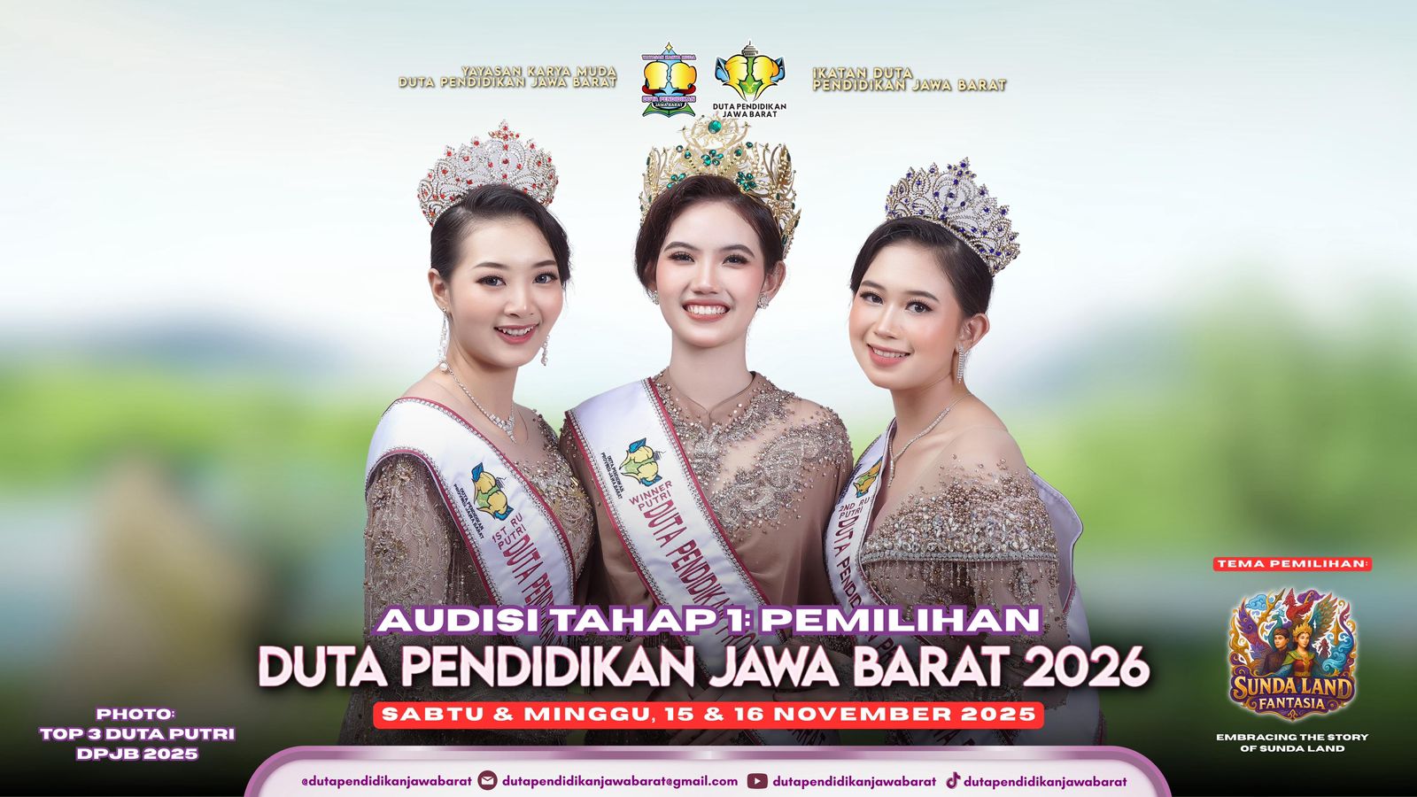 Audisi Duta Pendidikan Jabar 2026: Mencetak Generasi Berpikir dan Beraksi