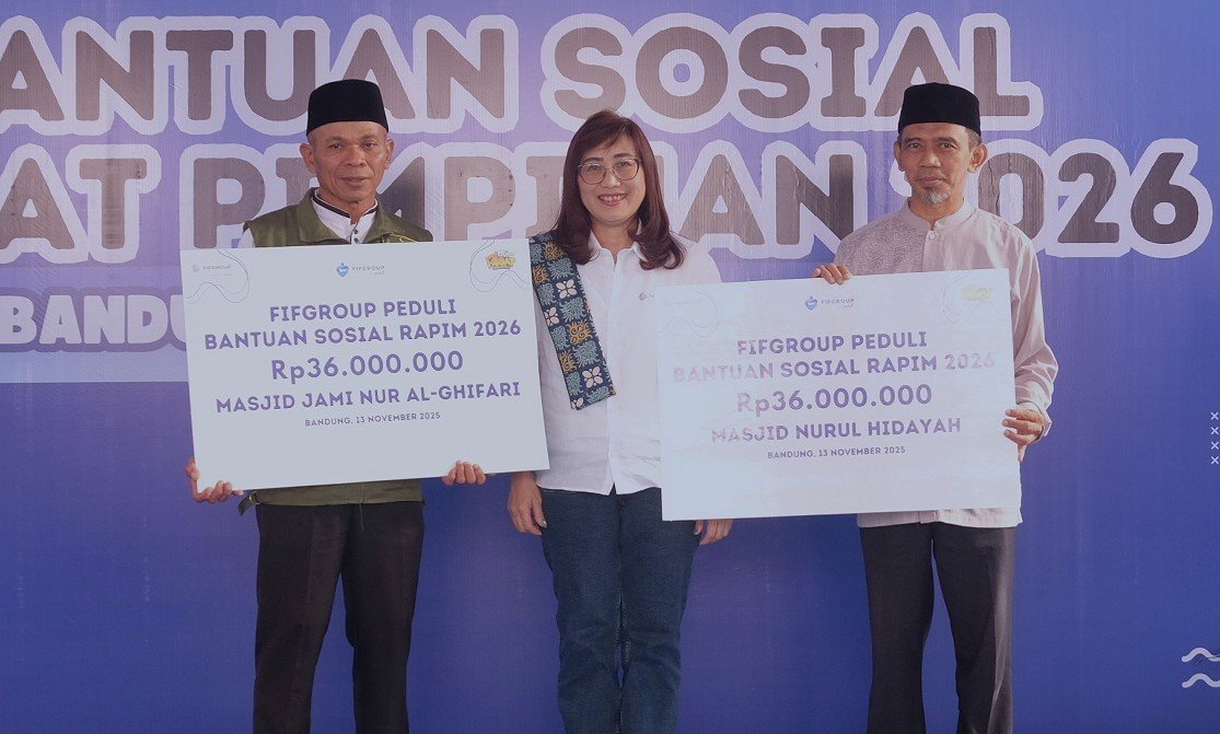 FIFGROUP Dukung Pembangunan Rumah Ibadah Lima Agama di Bandung, Salurkan Bantuan Rp216 Juta